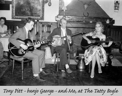 Lois Lane with Banjo George